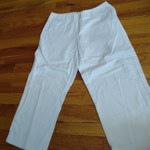 Sussan cropped white trousers